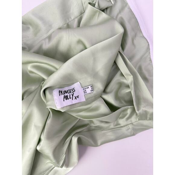 Princess polly strapless cowl back mini dress - size 4 - Picture 3 of 6